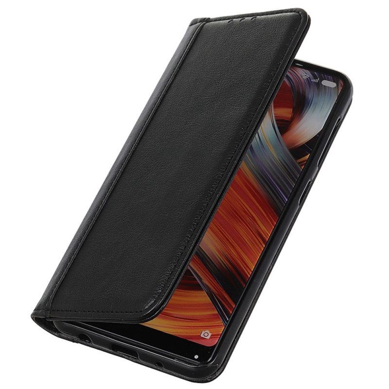 Κάλυμμα Samsung Galaxy M13 Litchi Split Leather